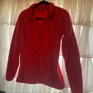 Fuschia Eddie Bauer Quest Plush Zip Up Jacket